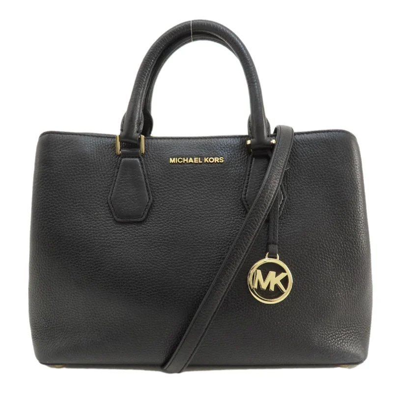 Handle bags with structured shapes for class -Michael Kors  Leather Tote Bag (Pre-Owned)