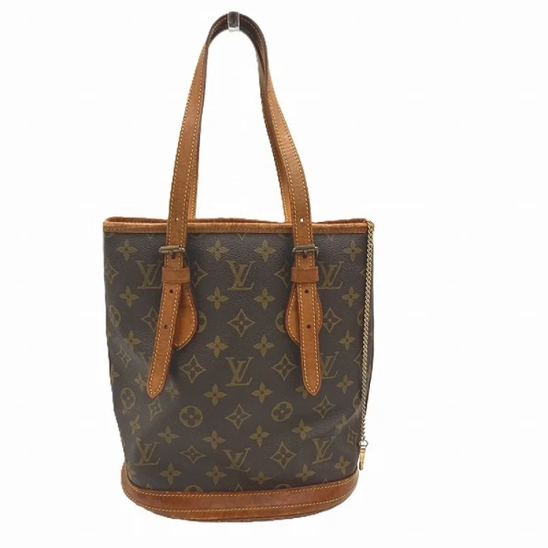 Handle bags with playful pom-poms for charm -Louis Vuitton Monogram  Monogram Tote Bag (Pre-Owned)