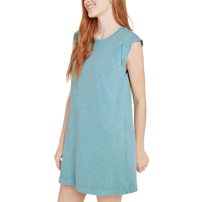 Graduation Dresses for Milestone -Splendid Womens Evie Comfy Mini T-Shirt Dress