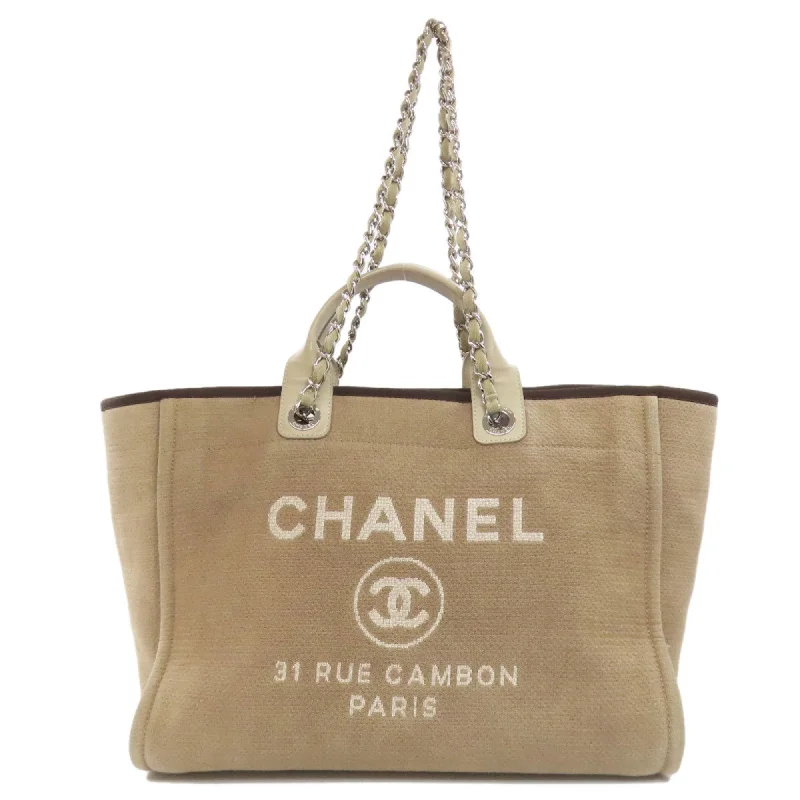 Durable handle bags for heavy-duty everyday use -Chanel  Canvas Tote Bag (Pre-Owned)