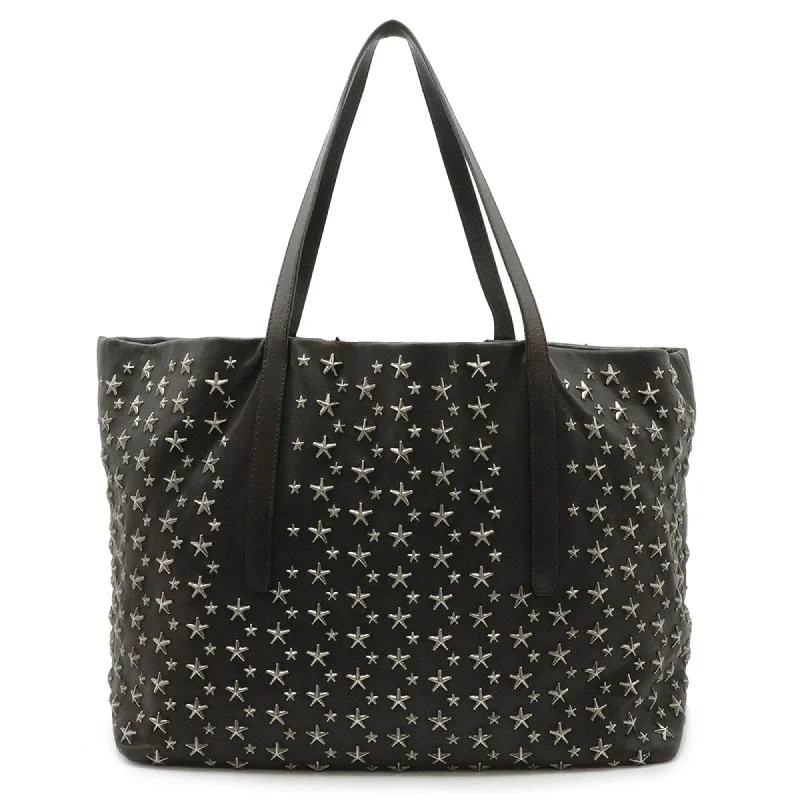 Handle bags with playful patterns for fun -Jimmy Choo  Leather Shoulder Bag Tote Bag (Pre-Owned)