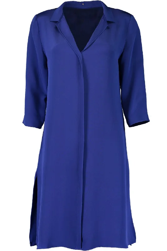 Gray Dresses for Subtle -Frolic Dress - Cobalt