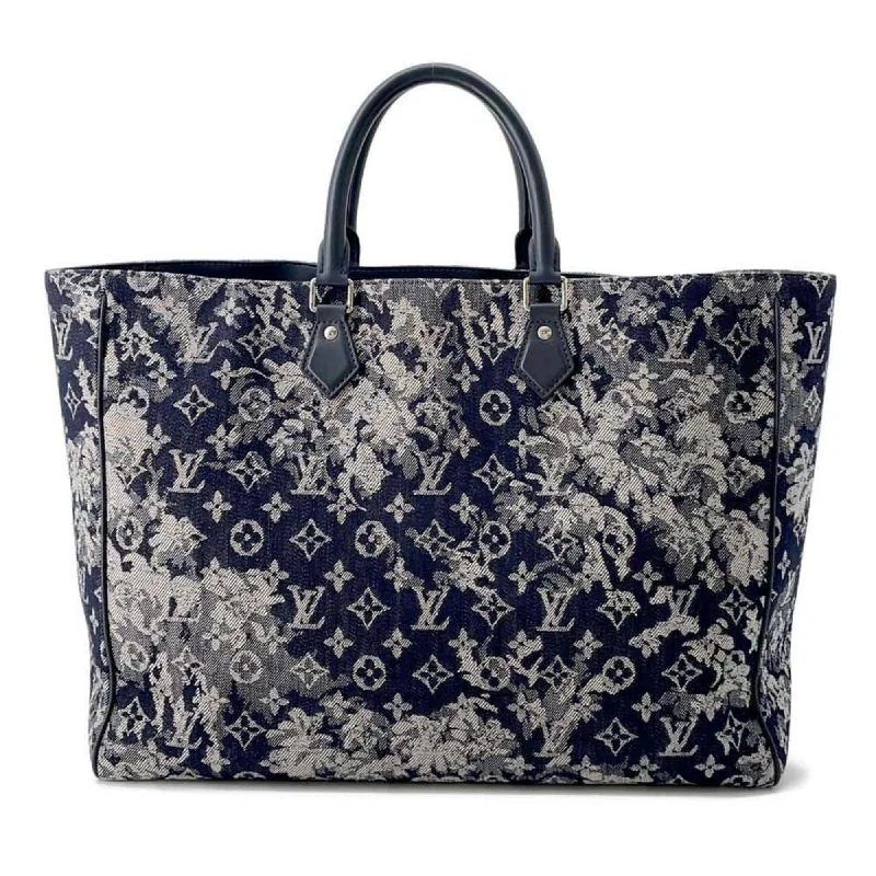 Handle bags with double handles for strength -Louis Vuitton  Monogram Handbag Tote Bag (Pre-Owned)