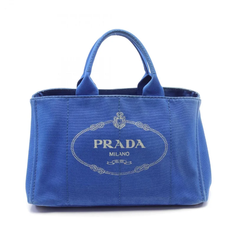 Handle bags with waterproof lining for protection -Prada  Canvas Tote Bag (Pre-Owned)