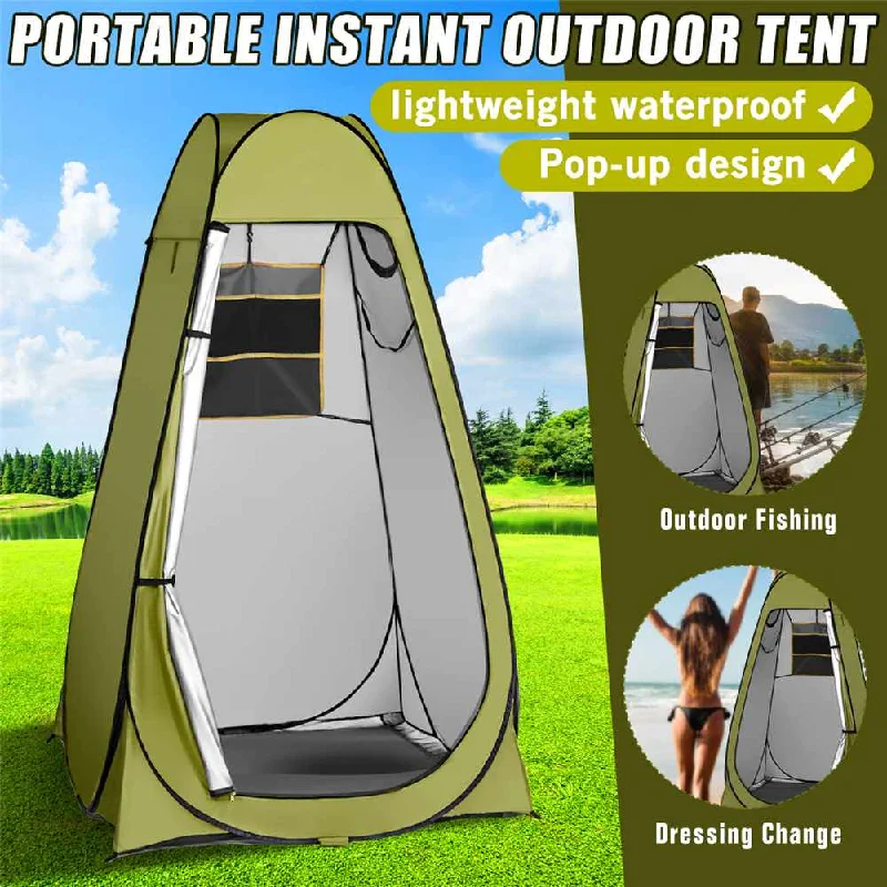 Off-shoulder Dresses for Feminine -Portable Privacy Shower Toilet Automatic Camping Tent UV Function Travel Camping Tent Outdoor Dressing Beach Sun Shelte