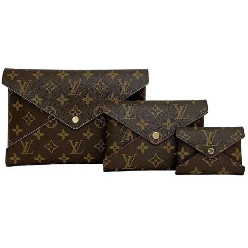 Handle bags with minimalist sleek silhouettes -Louis Vuitton   Monogram pink  Color Monogram Clutch Bag Pouch (Pre-Owned)