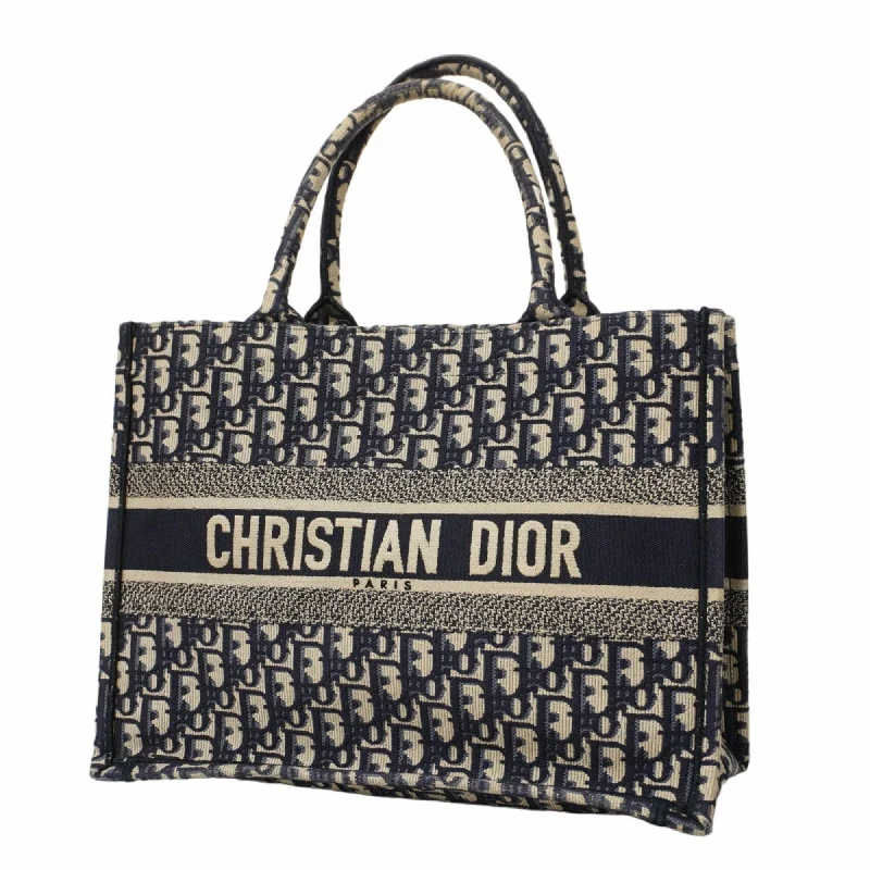 Leather handle bags for elegant daily carry -Christian Dior  Canvas Tote Bag (Pre-Owned)