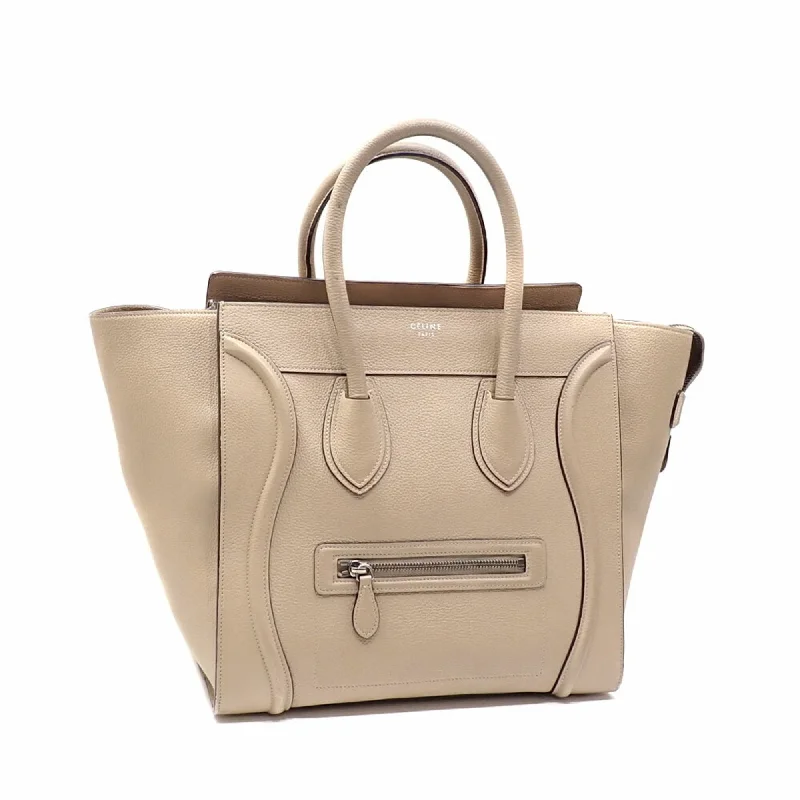 Handle bags with sleek leather for work -Celine  Tote Bag (Pre-Owned)