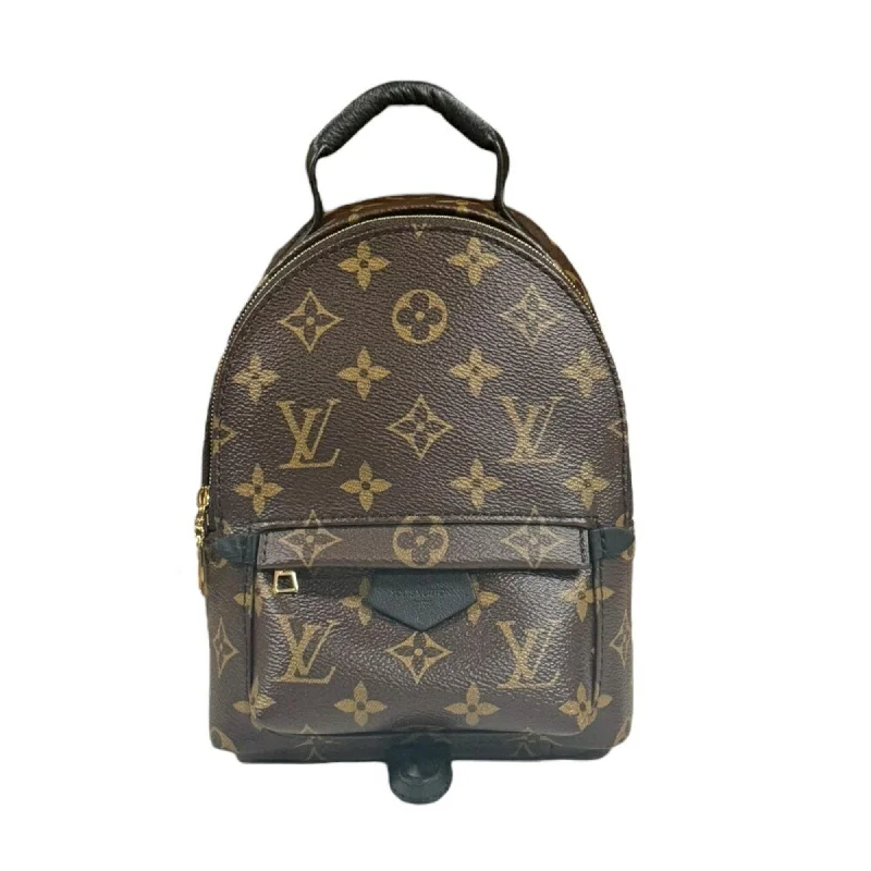 Handle bags with minimalist sleek silhouettes -Louis Vuitton  Monogram Monogram Backpack (Pre-Owned)