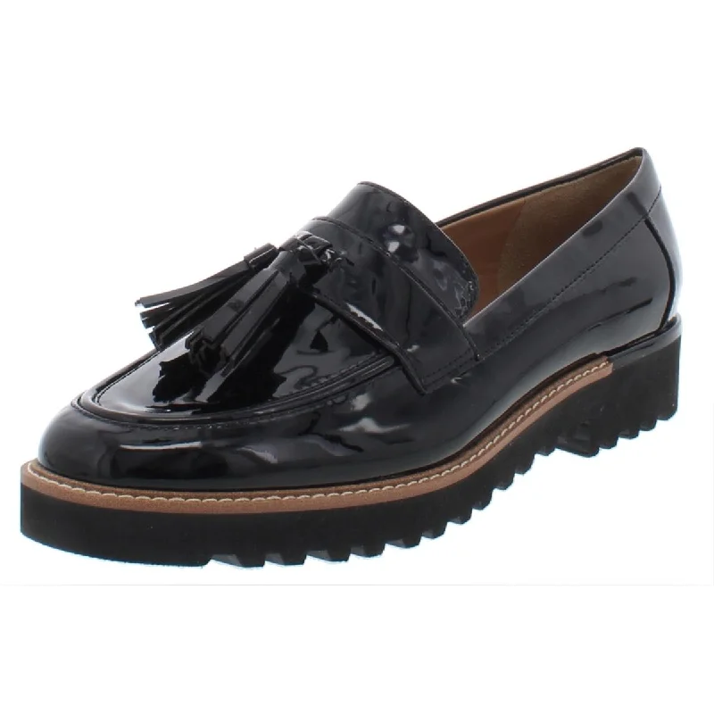 Leather Dresses for Luxury -Franco Sarto Womens Carolynn Patent Dressy Loafers