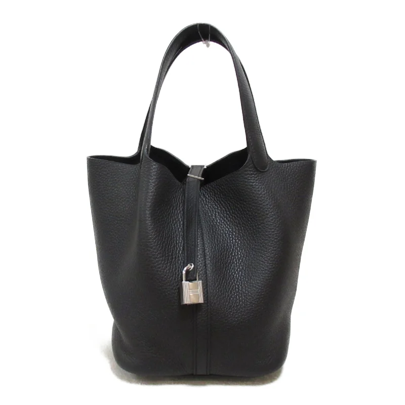 Handle bags with vegan suede for softness -Hermes  Leather Tote Bag (Pre-Owned)