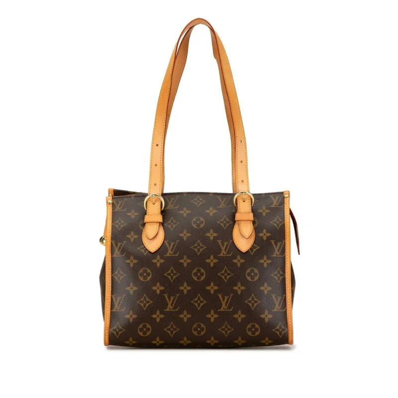 Quilted handle bags with stylish textured finish -Louis Vuitton 2006 Fall Winter Collection  Pvc Leather Shoulder Bag Tote Bag (Pre-Owned)