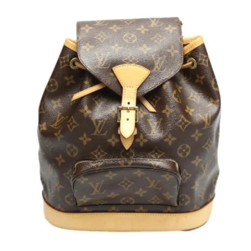 Handle bags with drawstring accents for style -Louis Vuitton  Monogram Backpack (Pre-Owned)