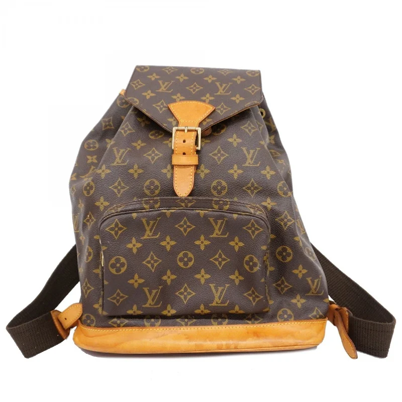 Leather handle bags for elegant daily carry -Louis Vuitton  Backpack (Pre-Owned)