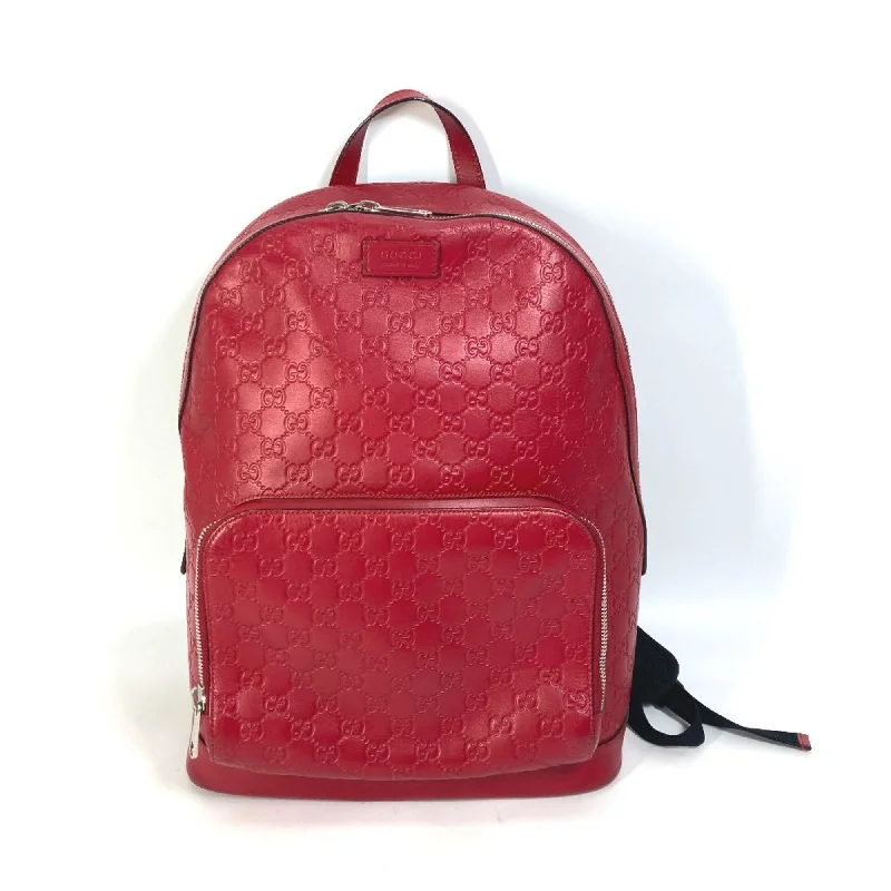 Cotton handle bags for lightweight casual wear -Gucci  Leather Backpack (Pre-Owned)