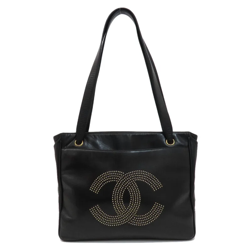 Handle bags with multi-color weaves for vibrancy -Chanel  Leather Tote Bag (Pre-Owned)