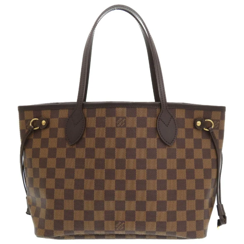 Foldable handle bags for easy storage convenience -Louis Vuitton  Damier Canvas Tote Bag (Pre-Owned)