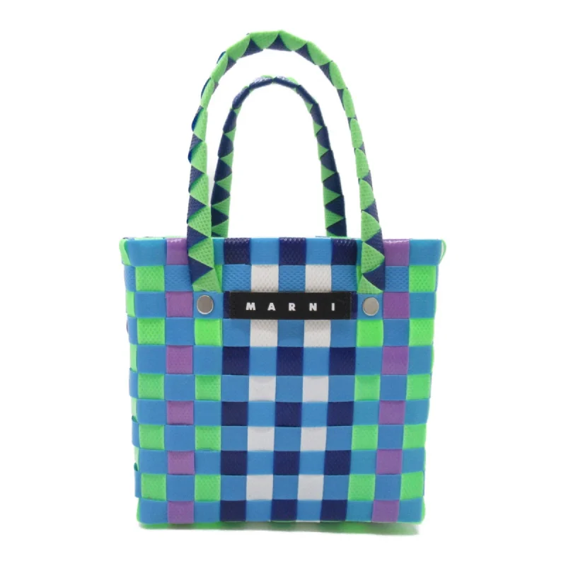 Handle bags with bold checks for trend -Marni   Tote Bag