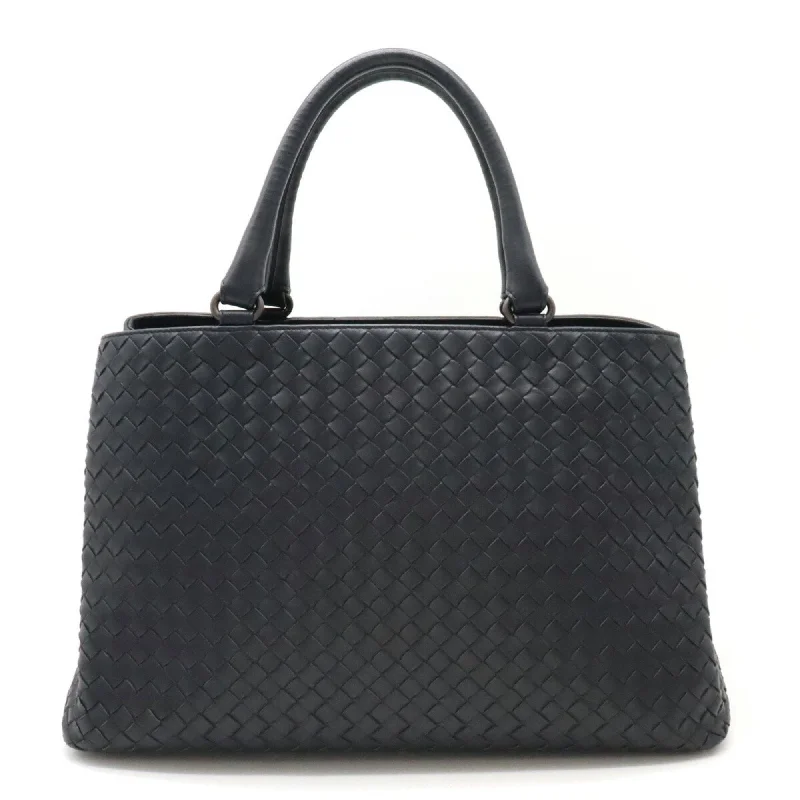 Handle bags with wide openings for access -Bottega Veneta  Leather Handbag Tote Bag (Pre-Owned)