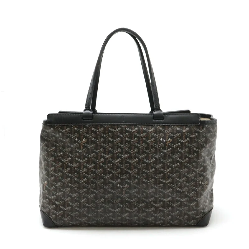 Handle bags with wide openings for access -Goyard    Pvc Leather Shoulder Bag Tote Bag (Pre-Owned)