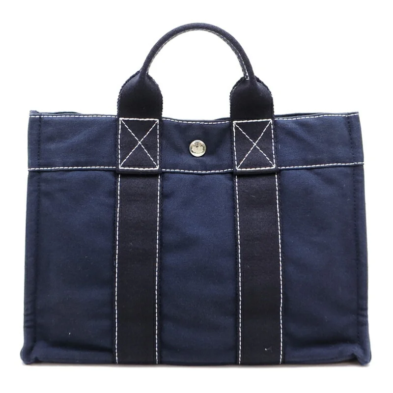 Handle bags with reinforced stitching for durability -Hermes  Canvas Tote Bag (Pre-Owned)