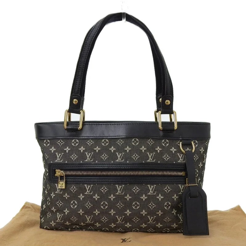 Designer handle bags with luxury logo detailing -Louis Vuitton Monogram Mini  Monogram Mini Tote Bag (Pre-Owned)