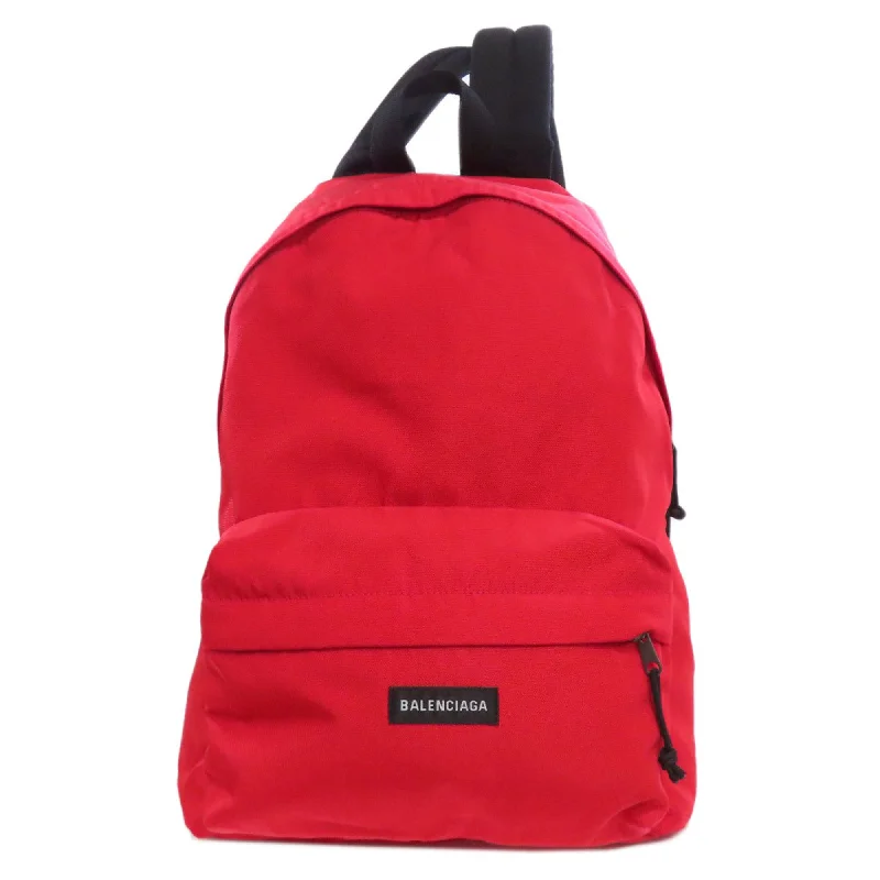 Handle bags with spacious pockets for travel -Balenciaga  Nylon Backpack (Pre-Owned)