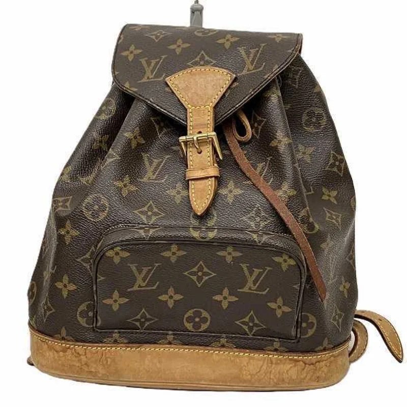 Handle bags with double handles for strength -Louis Vuitton  Monogram Backpack (Pre-Owned)