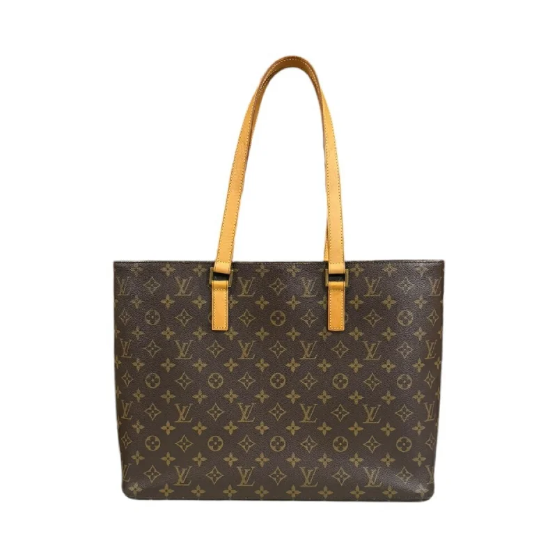 Handle bags with neutral leather for elegance -Louis Vuitton  Monogram Tote Bag (Pre-Owned)