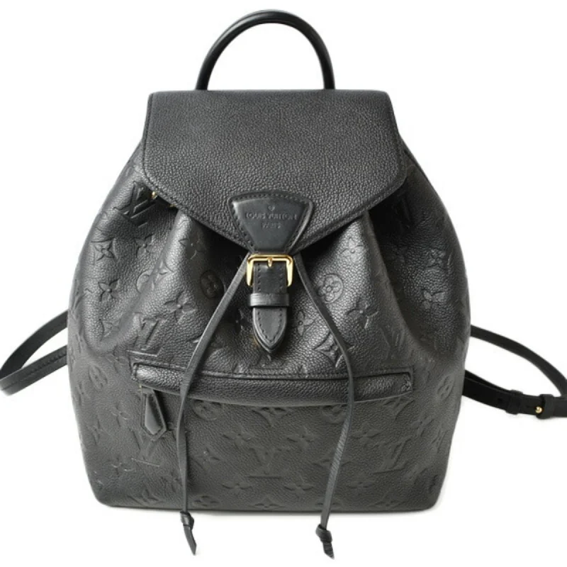 Handle bags with sleek silhouettes for fashion -Louis Vuitton  Monogram Empreinte Leather Backpack (Pre-Owned)