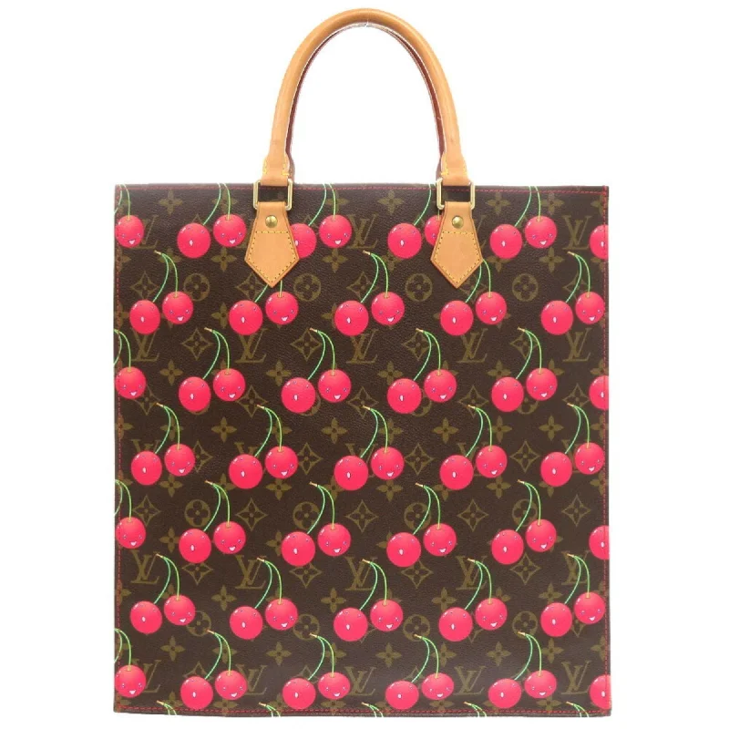 Handle bags with floral prints for spring -Louis Vuitton Monogram Cherry  Monogram Cherry Monogram Tote Bag (Pre-Owned)