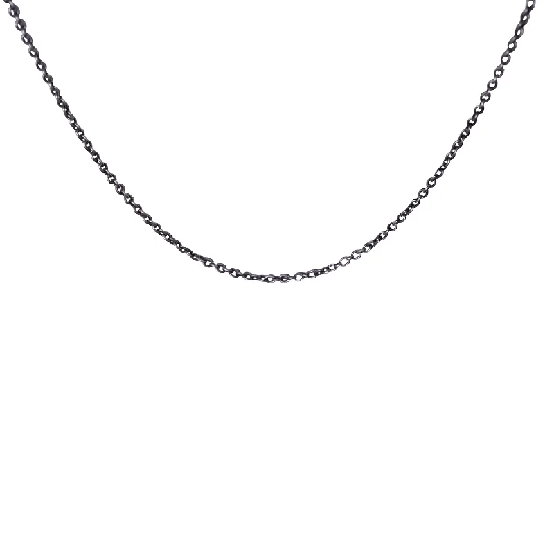 Unique necklaces and pendants with engraved messages for a sentimental gift-***32” Necklace Silver Chain