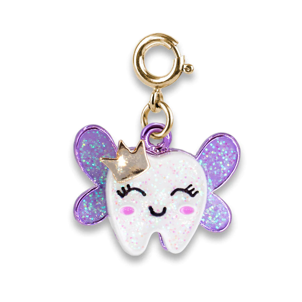 Necklaces and pendants with star-shaped designs for a whimsical, celestial touch-CHARM IT! | Gold Tooth Fairy Charm