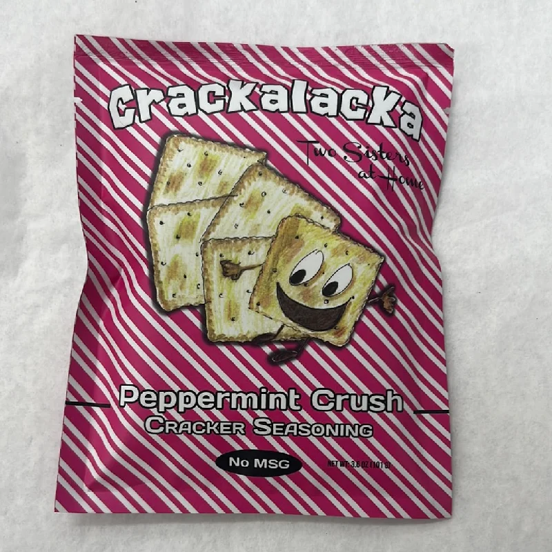 Necklaces and pendants with infinity love symbols for an eternal, romantic gesture-Crackalacka Peppermint Crush Cracker Seasoning