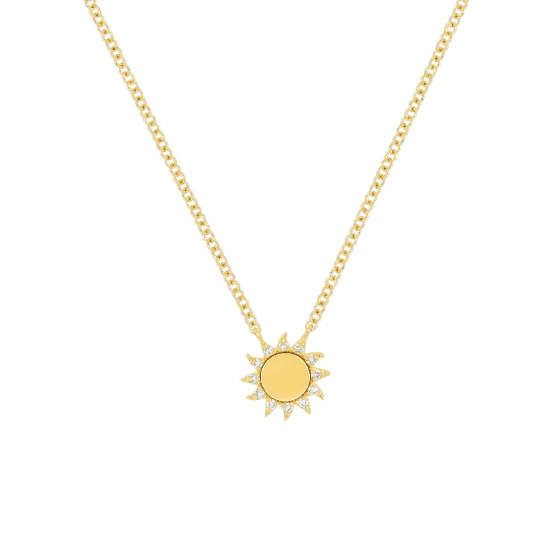 Stunning necklaces and pendants with birthstone pendants for a personal touch-You Are My Sunshine Necklace